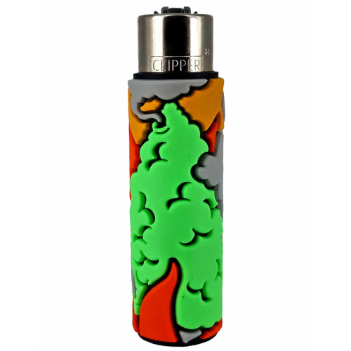 Запальничка Clipper "Coolest covers" в чохлі з силікону "Classic Large"