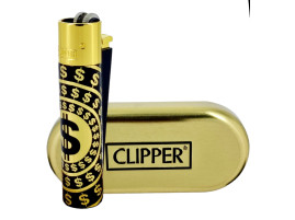 Запальничка Clipper Dollar Gold