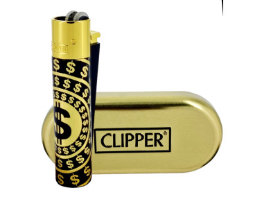Запальничка Clipper Dollar Gold