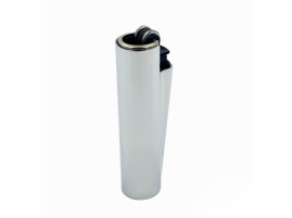 Зажигалка Clipper Mini Metal Case Silver в металлическом чехле 