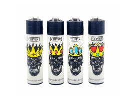 Зажигалка Clipper Pocket Skull King