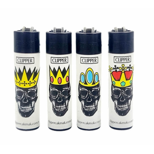 Запальничка Clipper Pocket Skull King