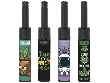 Запальничка Clipper Tube Mini Little Weed