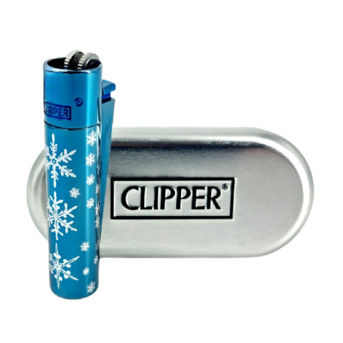 Запальничка Clipper колір Blue Ice
