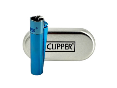 Запальничка Clipper колір блакитний