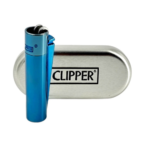 Запальничка Clipper колір блакитний