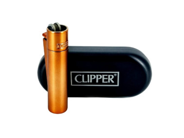 Запальничка Clipper колір матова бронза