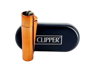 Запальничка Clipper колір глянцева бронза