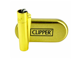 Зажигалка Clipper цвет золотой