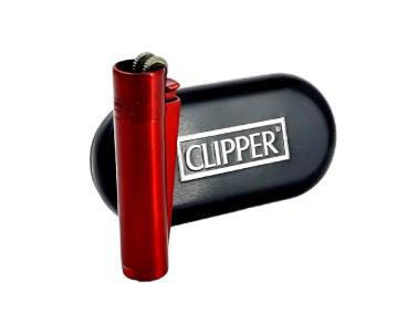 Запальничка Clipper метал Mini Red