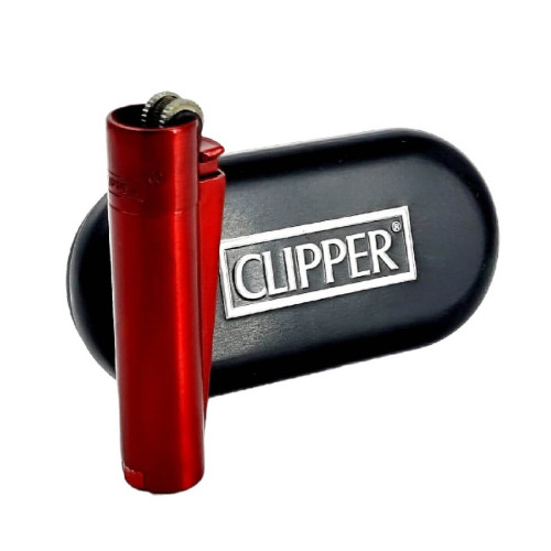 Запальничка Clipper метал Mini Red