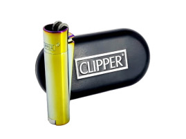 Зажигалка Clipper металл Mini Yellow