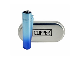 Зажигалка Clipper цвет фиолетово-голубой градиент