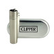 Запальничка Clipper колір матове срібло