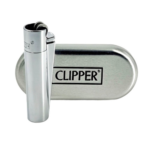 Запальничка Clipper колір срібло