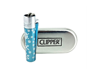 Запальничка Clipper колір White Ice