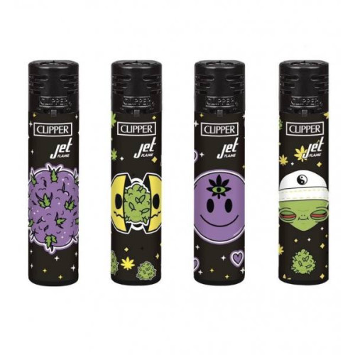 Запальничка турбо Clipper Jet GALACTIC WEED