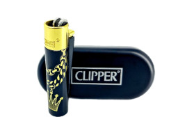 Запальничка Clipper колір метал King