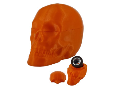 Ковпак  на водний "Череп" Orange