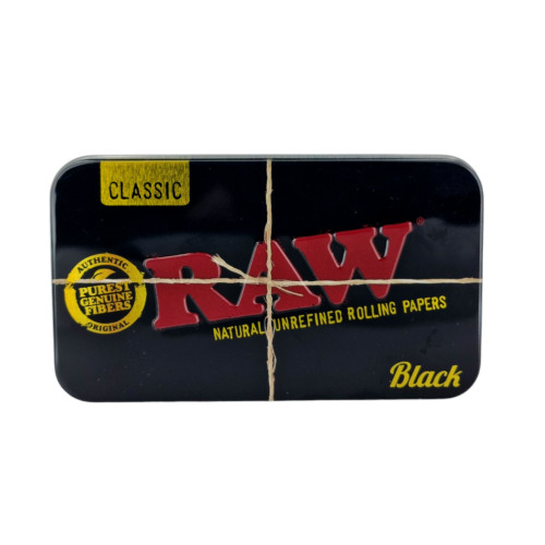 Коробка для зберігання курильних аксесуарів "RAW Black"