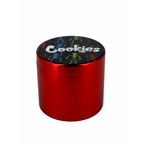 Набір для куріння трави з трубкою з 5 предметів "Cookies-Black"