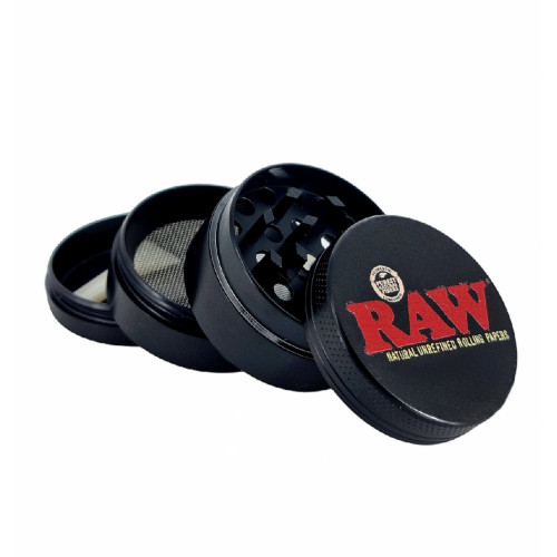 Набір для куріння трави з трубкою з 5 предметів "RAW GOLD"