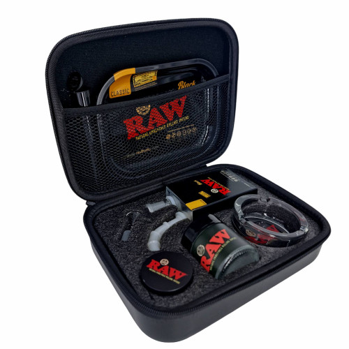 Набір для куріння з балером RAW BLACK