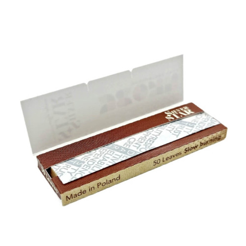 Папір для самокруток Silver Star Brown WOOD UNBLEACHED
