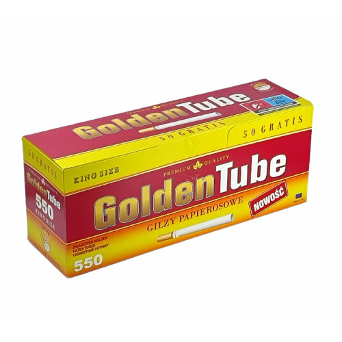 Гільзи для цигарок GOLDEN TUBE 550 шт