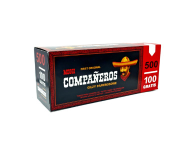 Гільзи для набивання сигарет Companeros 500 шт 
