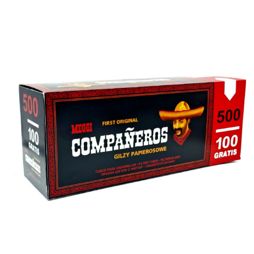 Гільзи для набивання сигарет Companeros 500 шт
