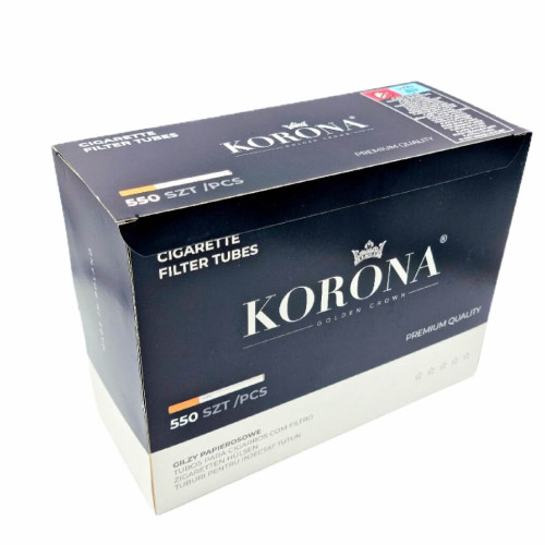 Гільзи для цигарок KORONA 550 шт