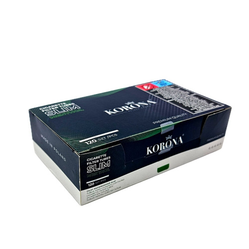 Гільзи для цигарок Korona Slim mentol 120