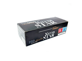 Гільзи для цигарок Silver Star Carbon Black Tube X-Long 24 мм