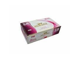 Гільзи для цигарок Korona Slim Pink 120 шт.