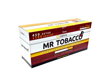 Гільзи для сигарет MR. TABACCO 550 (20мм)