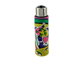 Запальничка Clipper "Coolest covers" в різнокольоровому силіконовому чохлі