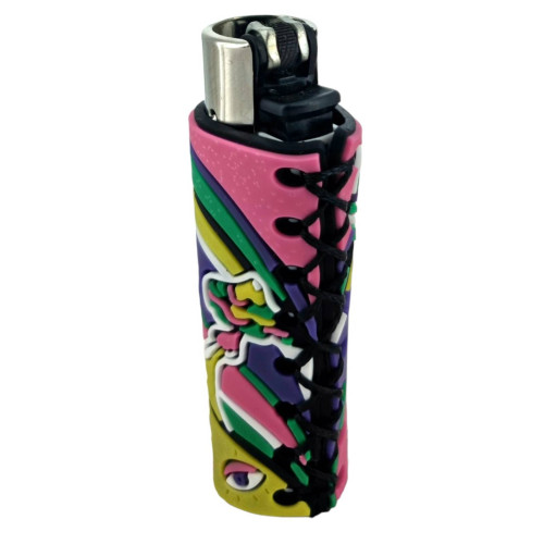 Запальничка Clipper "Coolest covers" в різнокольоровому силіконовому чохлі
