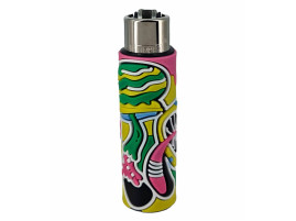 Зажигалка Clipper "Coolest covers" в чехле с силикона