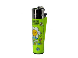 Зажигалка Clipper Pocket Say Peace #2