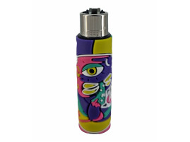 Запальничка Clipper Сlassic "Coolest covers" в силіконовому чохлі