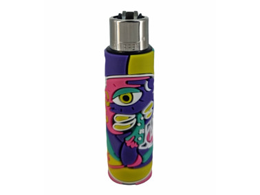 Запальничка Clipper Сlassic "Coolest covers" в силіконовому чохлі