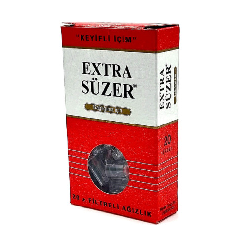 Фільтри-мундштуки для цигарок SUZER 20 шт